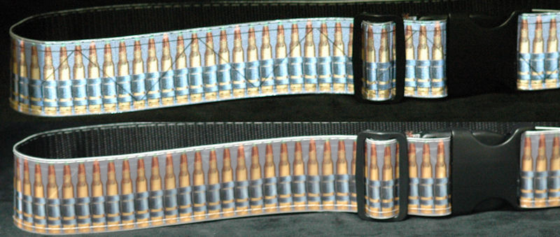 Cool unique reflective pt belt ammo 5.56mm Nato rounds